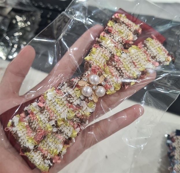 Handmade Kẹp nơ mom mẫu 16