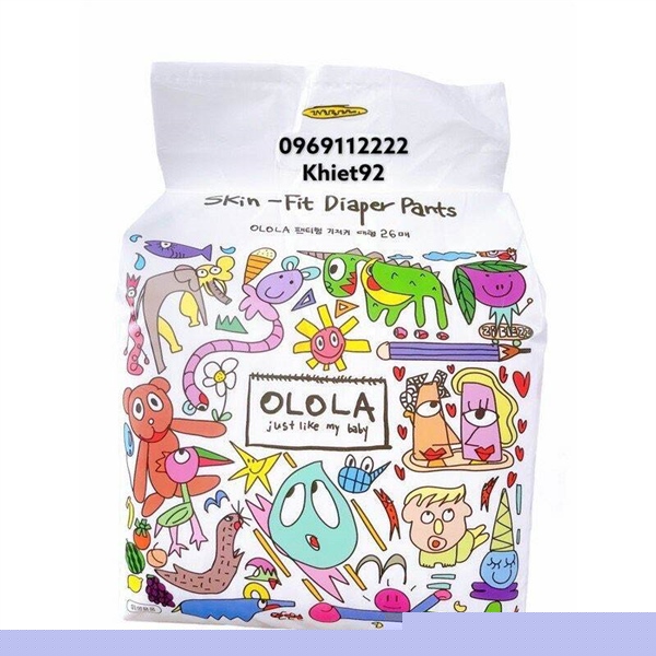 Olola Bỉm dán size XS dưới 4kg