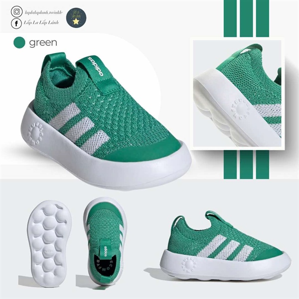 Adidas Sneaker JI1608 Xanh lá size 160