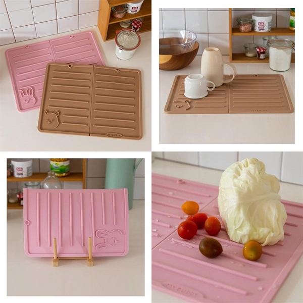 Dailylike Khay ráo nước Gấu