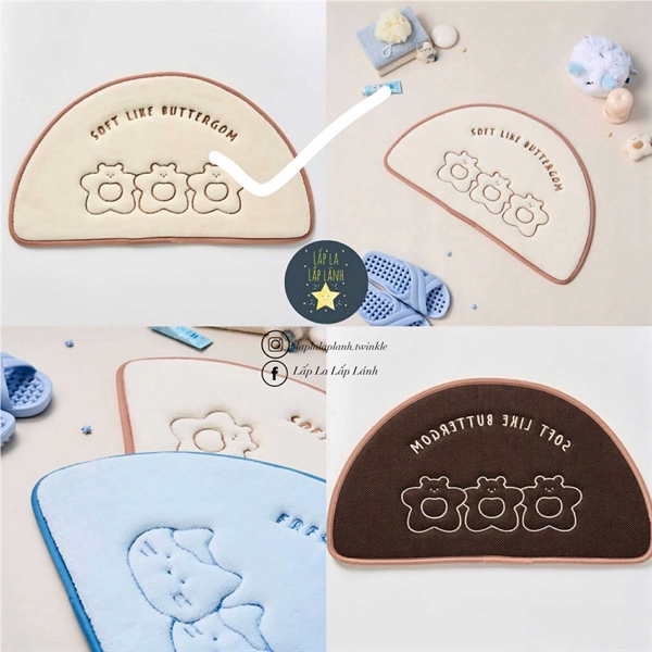 Butter Thảm chân Gấu Ivory