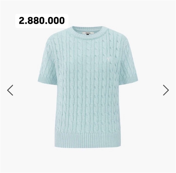 Depound Áo thun xanh nhạt tay ngắn