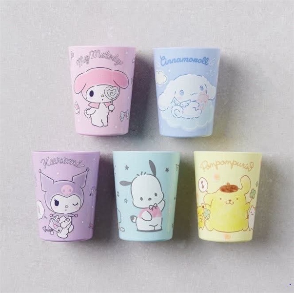 Lilfant Set ly nhựa Sanrio 5p