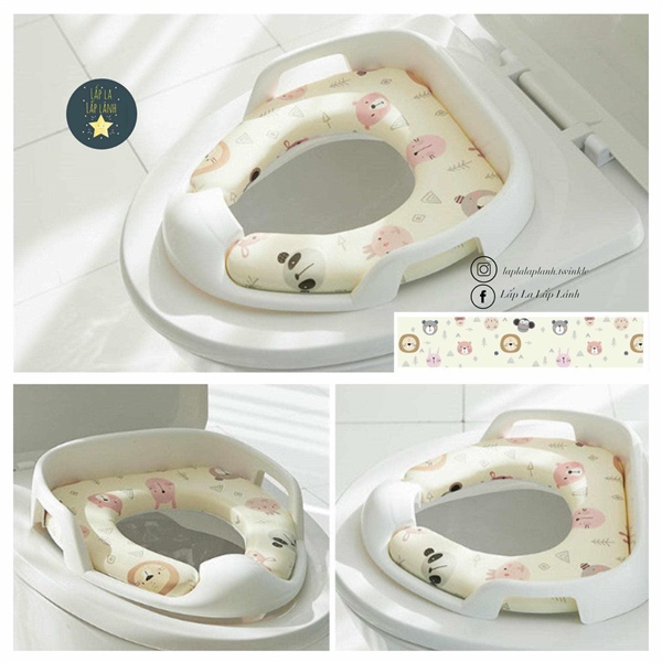 Aguard Toilet seat cover Gấu Vàng