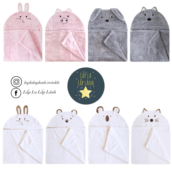 MDB Khăn tắm có mũ Koala