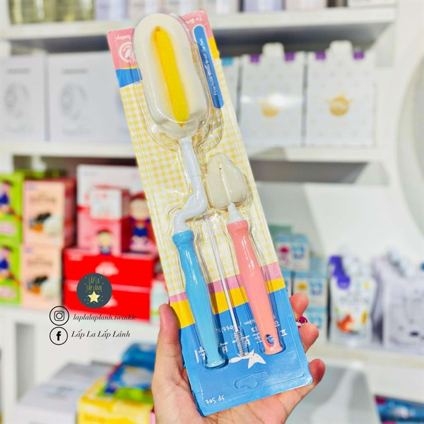 Foogo Set cọ rửa bình