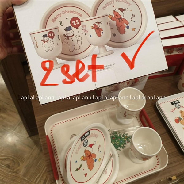 Modernhouse Set 2 ly + 2 tách Xmas
