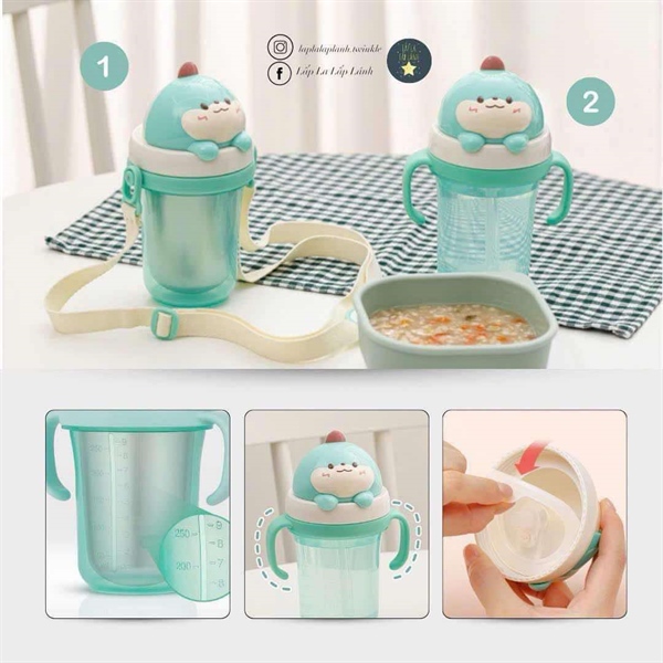 Edison Bình giữ nhiệt Khủng long xanh