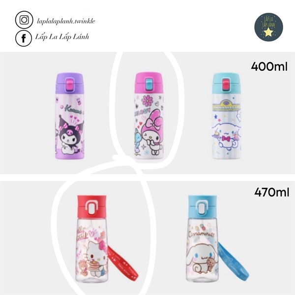 LocknLock Bình nước HelloKitty