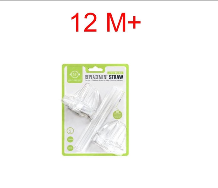 Grosmimi Bộ phụ kiện Ống hút thay thế bình tập uống