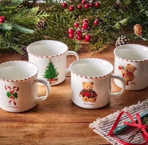 Modernhouse Set 4 ly Xmas