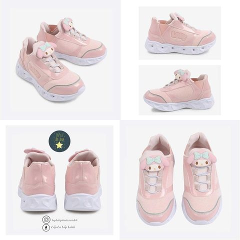 Shoopenkids Sneaker Melody nháy đèn HPKR6FA31S size 170