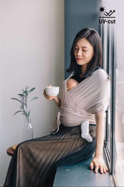 Konny Váy mom màu Khaki size M