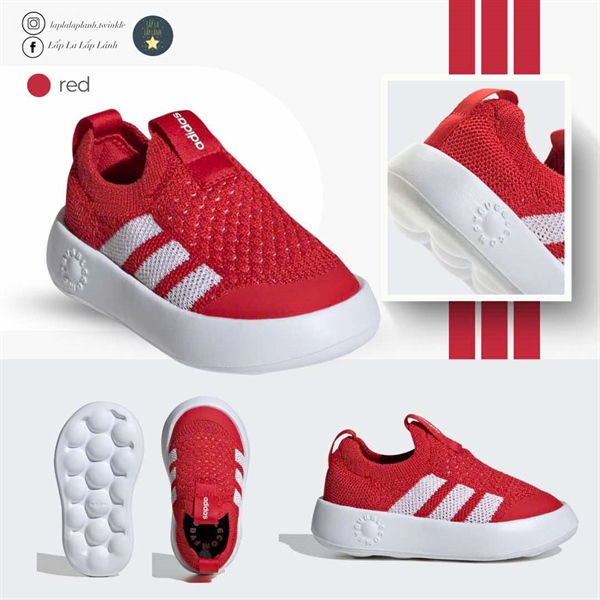 Adidas Sneaker JI1609 Đỏ size 140