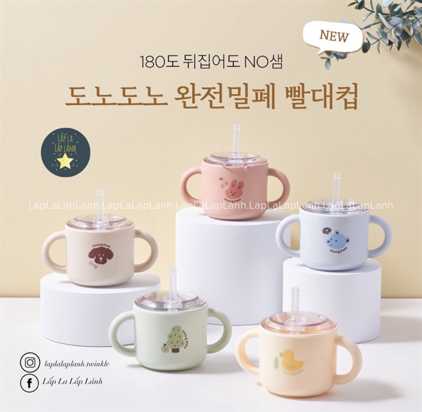 Donodono Cốc tập uống Apple Mint