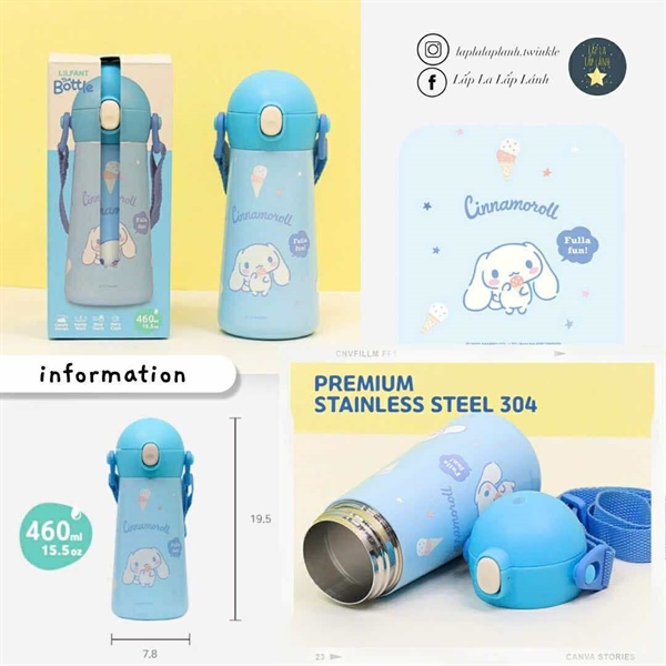 Lilfant Bình giữ nhiệt Cinnamoroll