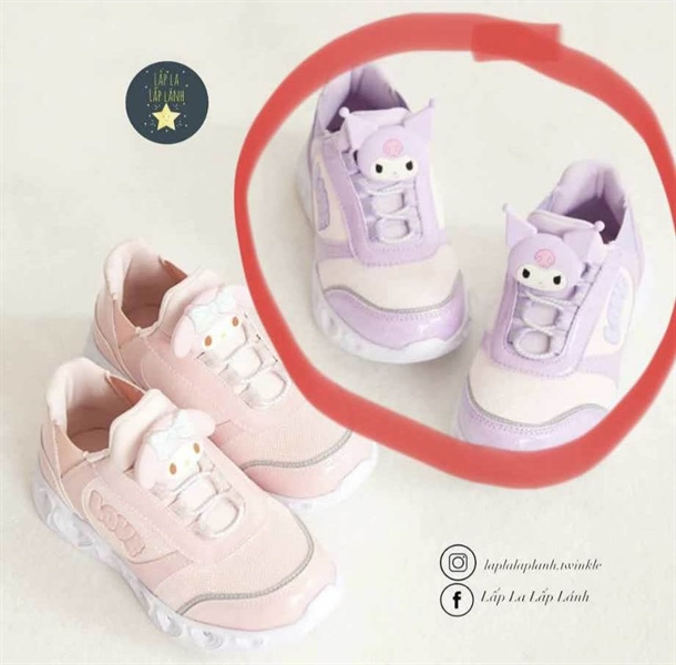 Shoopenkids Sneaker Kuromi HPKR6FA31S size 180