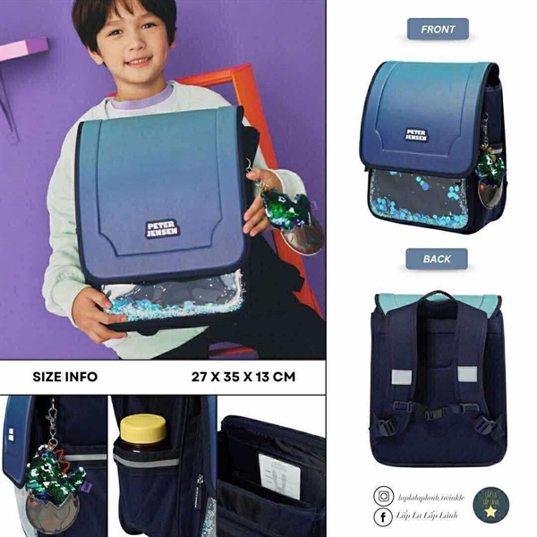 Peterjensen Balo PTS62UP02M BU Blue