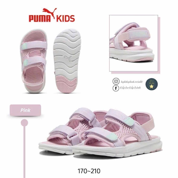 Puma Sandal PK52AS418 s190 Hồng