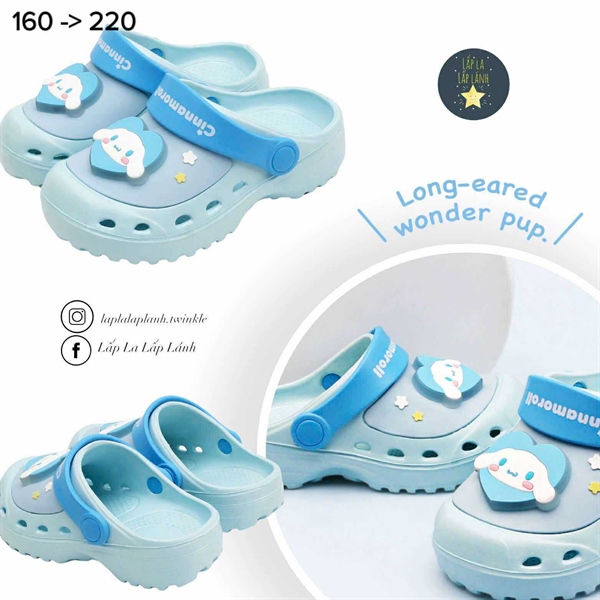 Shoelamode Sục nhựa Cinnamoroll Love size 220