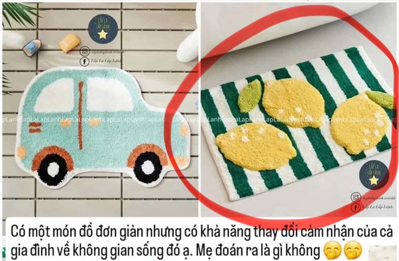 Modernhouse Thảm chân quả chanh Green