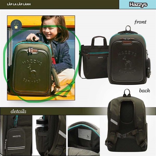 Hazzys Balo HSS60UP01M_DG