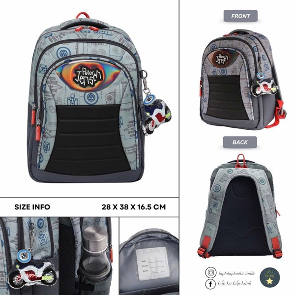 Peterjensen Balo PRS62UP17M_GY