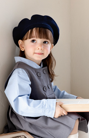 Happyprince Đầm xám 24-36m