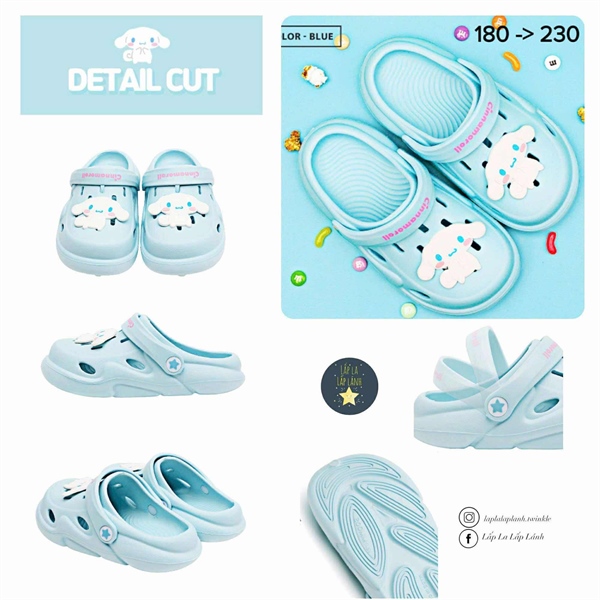 Shoelamode Sục Cinnamoroll Hay Beach size 190
