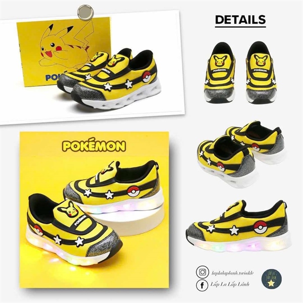 Shoelamode Sneaker Pokemon Led size 190