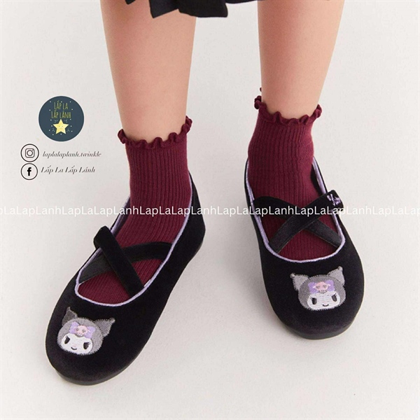 Shoopenkids Giày bệt HPKWFFF97S Kuromi size 180