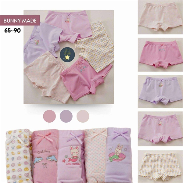 Bulledor Set chip đùi 5p Bunny Made size 70