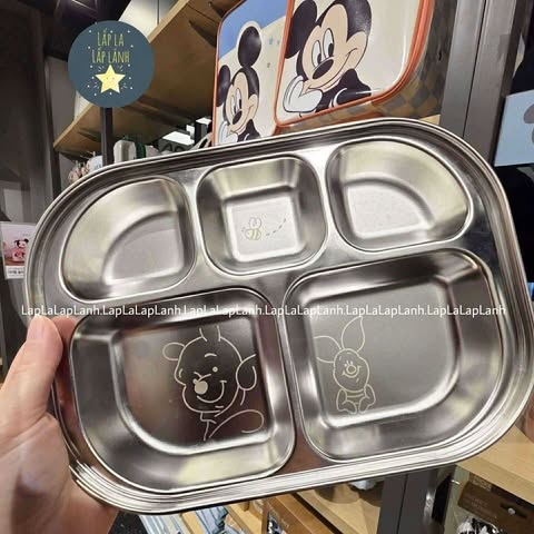 ModernHouse Khay inox Gấu Pooh