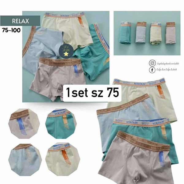 Bulledor Set chip đùi 4p Relax size 75