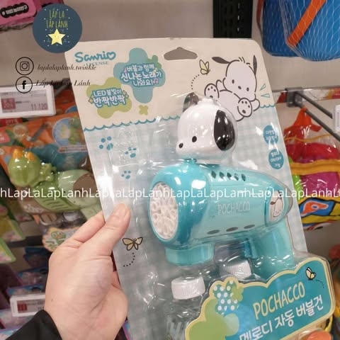Sanrio Máy tạo bong bóng Pochacco