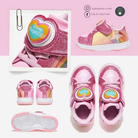 ABC Sneaker K7047 Princess đèn size 160