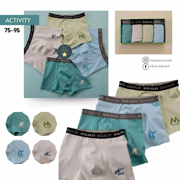 Bulledor Set chip đùi 4p Activity size 85