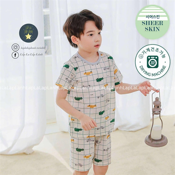Ppippilong Set quần áo Xe ô tô size 150