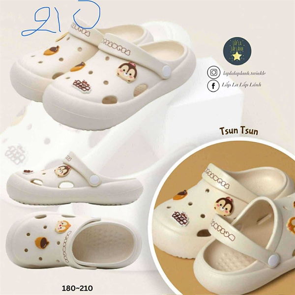 Shoelamode Sục Chip and Dale 210