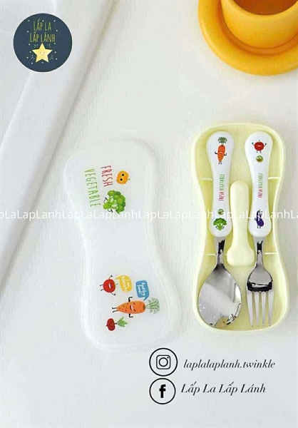 Dongyang Set muỗng nĩa kèm hộp rau củ