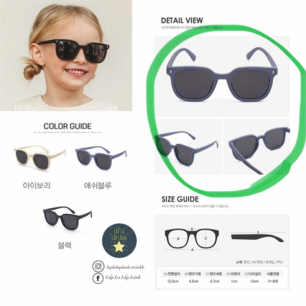 Spunkid Kính mát Daniel AshBlue