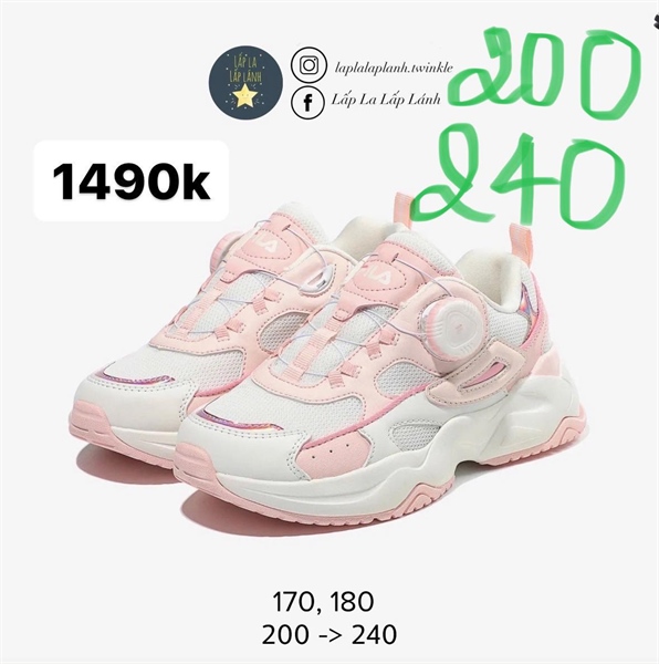 Fila Sneaker 3XM02303F650 size 200