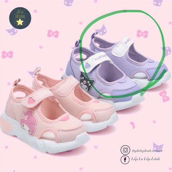 Shoopenkids Sandal HPKR6FS35S Kuromi S160