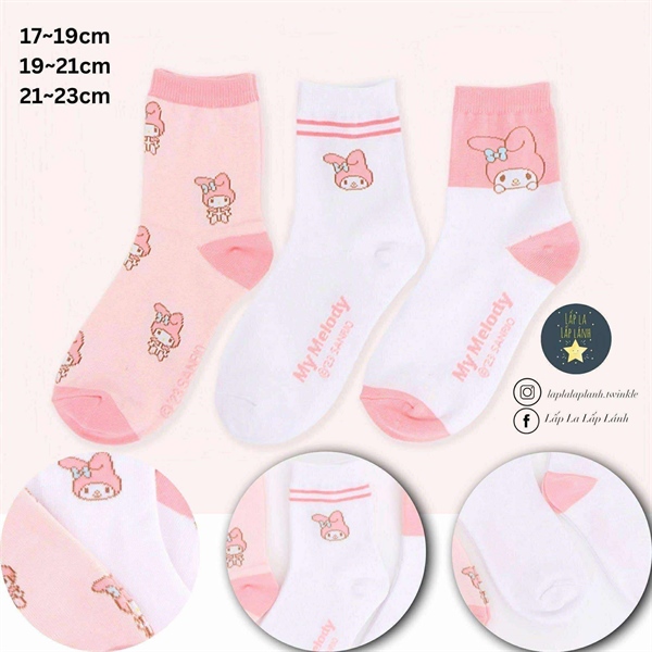 Renoma Set vớ 3p My Melody