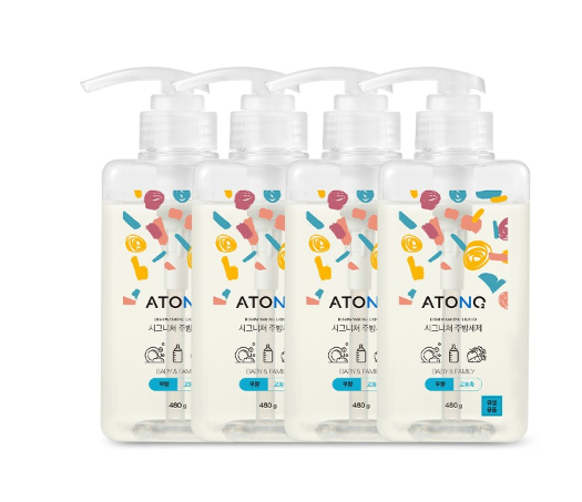 Atono2 Nước rửa bình không mùi dạng chai