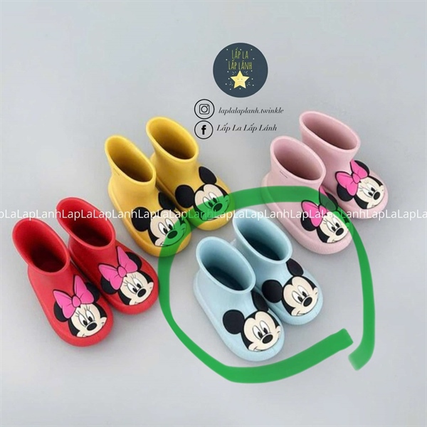 ECLL Ủng Mickey Xanh size 160