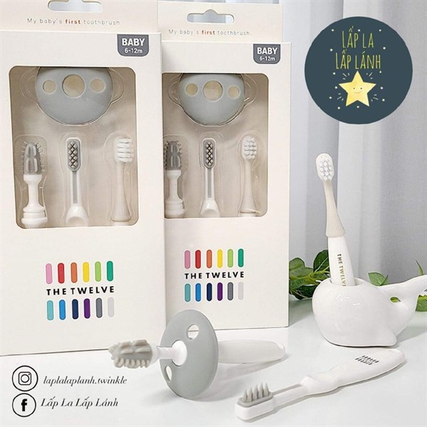 The Twelve Set bàn chải 3 giai đoạn