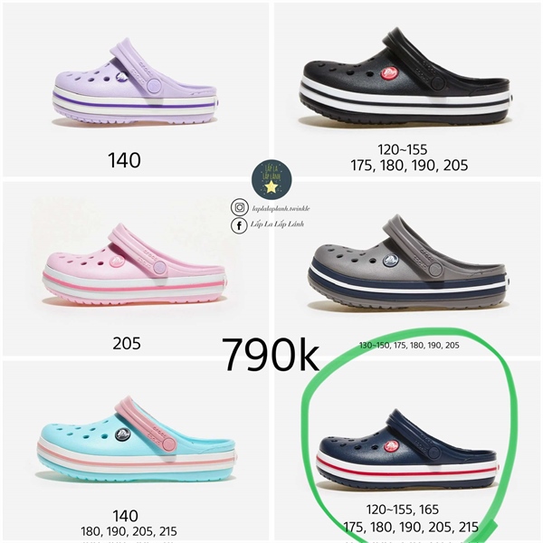 Crocs Sandal CRS207005 Navy size 150