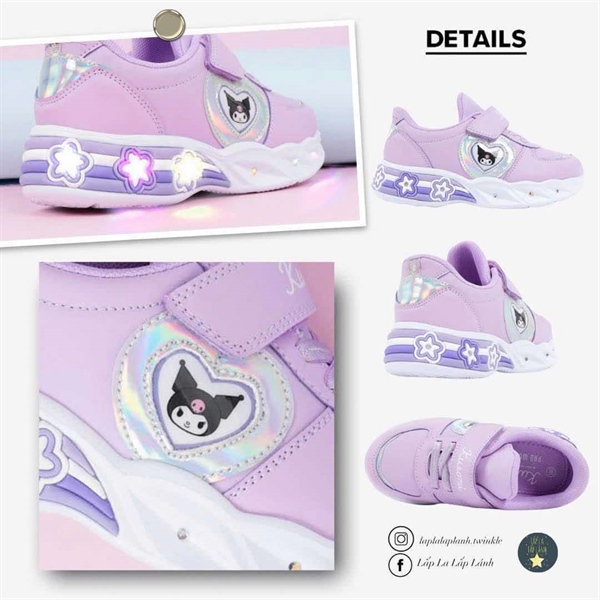 Proworldcup Sneaker LED Kuromi size 170