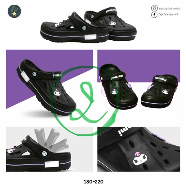 Shoelamode Sục Kuromi Hippo
